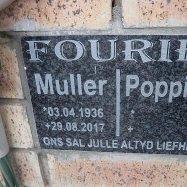 FOURIE Muller 1936-2017 &amp; Poppie