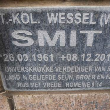 SMIT Wessel J. 1961-2015