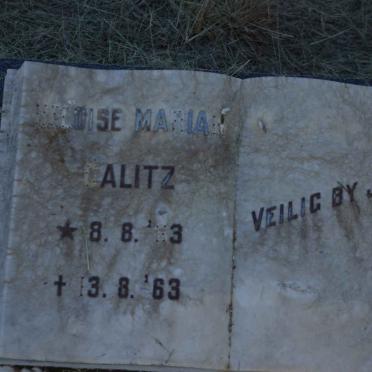 CALITZ Heloise Marian 1963-1963