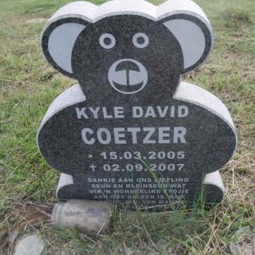 COETZER Kyle David 2005-2007