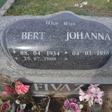 FIVAZ Bert 1934-2008 &amp; Johanna 1938-