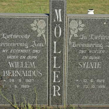 MOLLER Willem Bernadus 1927-1989 &amp; Sylvie 1929-1991