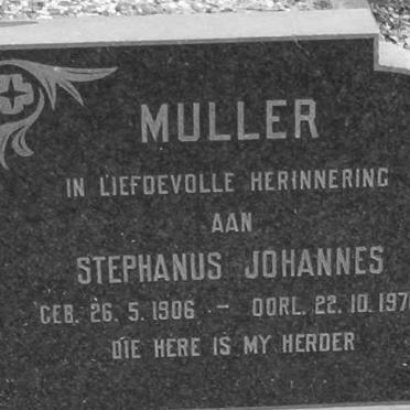 MULLER Stephanus Johannes 1906-1970