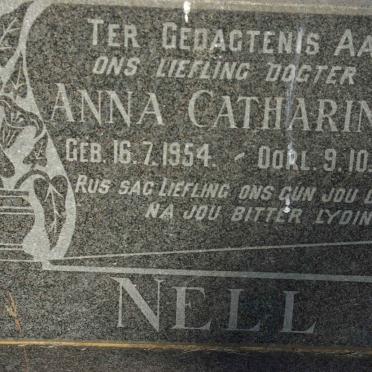 NELL Anna Catharina 1954-1964