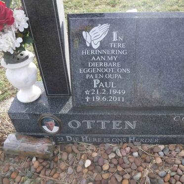 OTTEN Paul 1949-2011