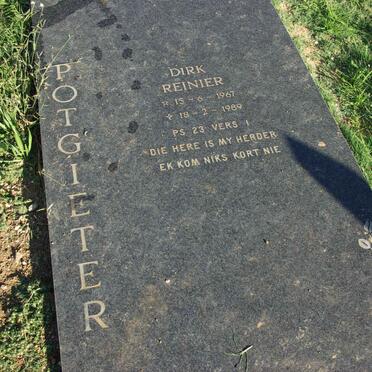 POTGIETER Dirk Reinier 1967-1989