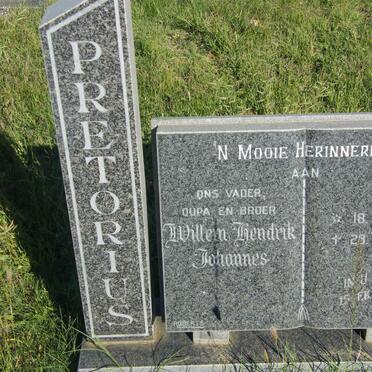 PRETORIUS Willem Hendrik Johannes 1935-1993
