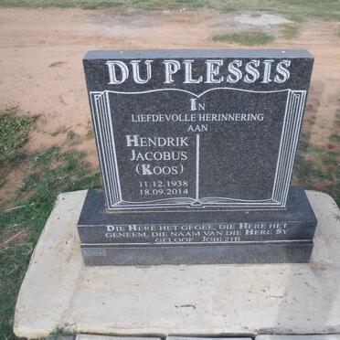 PLESSIS Hendrik Jacobus, du 1938-2014