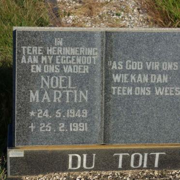 TOIT Noel Martin, du 1949-1991