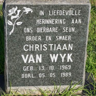 WYK Christiaan, van 1969-1989