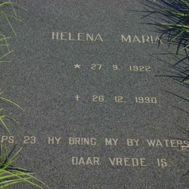 WET Helena Maria, de 1922-1990