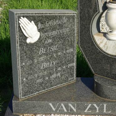 ZYL Billy, van 1924-2010 &amp; Betsie 1922-1991