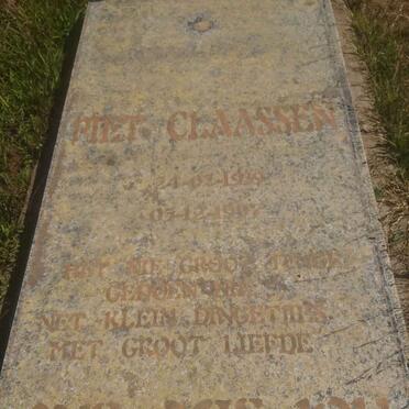 CLAASSEN Piet 1939-1997
