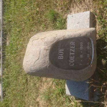 COETZER Boy 1929-1998