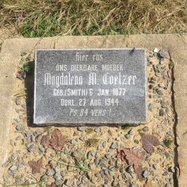 COETZER Magdalena M. nee SMITH 1877-1944