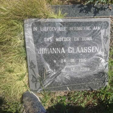 CLAASSEN Koos 1909-2002 &amp; Johanna 1916-2003