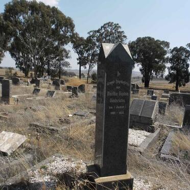 DIEDERICHS Martha Sophia nee JOUBERT 1880-1939