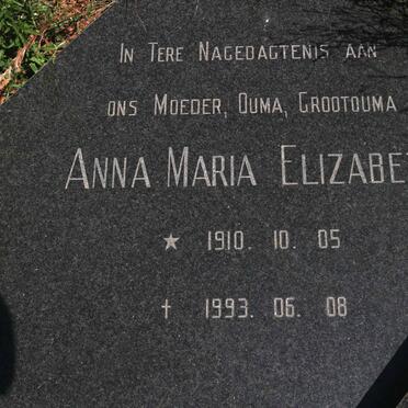 DYK Anna Maria ELizabeth, van 1910-1993 _2