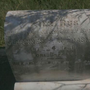 ERASMUS Johannes A.C. 1930-1930