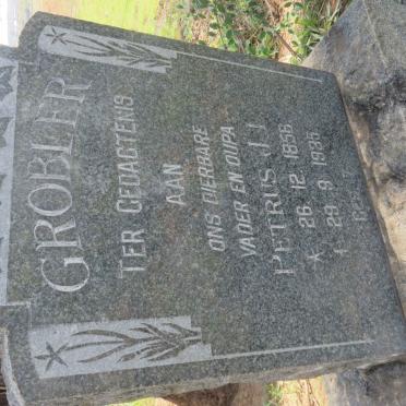 GROBLER Petrus J.J. 1858-1935