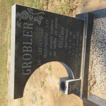 GROBLER Olofina 1949-1988