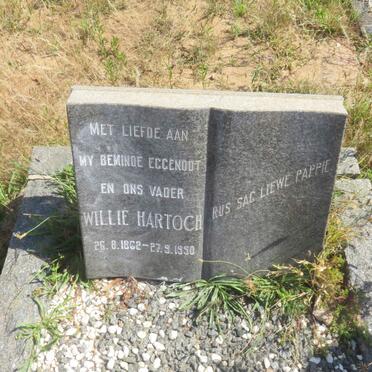 HARTOGH Willie 1862-1950