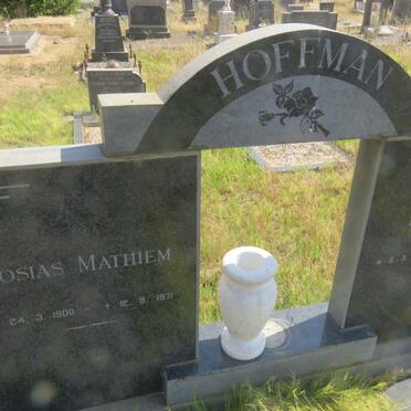 HOFFMAN Josias Mathiem 1900-1971 &amp; Louisa C. MELLET 1900-1988