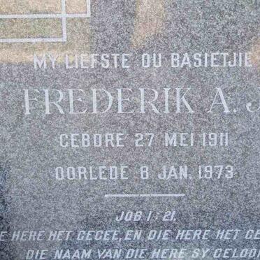 HEERDEN Frederik A.J., van 1911-1973