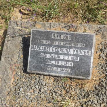 KRUGER Margaret Georgina nee ENSLIN 1858-1944