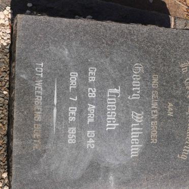 LOESCH Georg Wilhelm 1942-1958