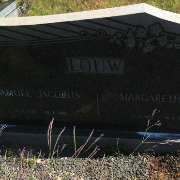 LOUW Samuel Jacobus 1898-1982 &amp; Margaretha M. 1903-1973