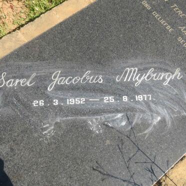 MYBURGH Sarel Jacobus 1952-1977