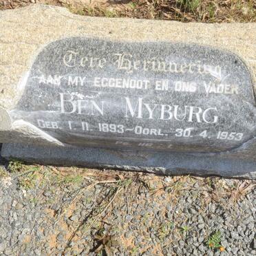 MYBURG Ben 1893-1953