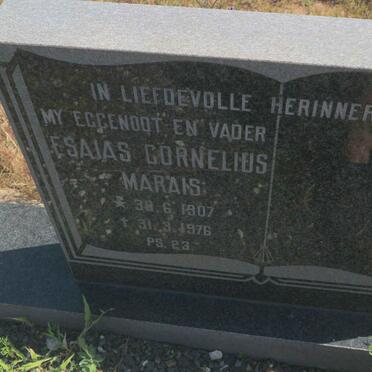 MARAIS Esaias Cornelius 1907-1976