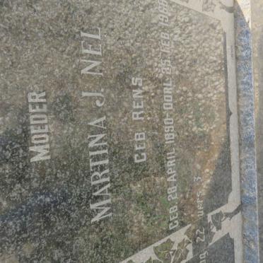 NEL Willem A. 1886-1945 &amp; Martina J. RENS 1890-1968