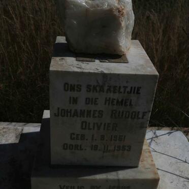 OLIVIER Johannes Rudolph 1951-1953