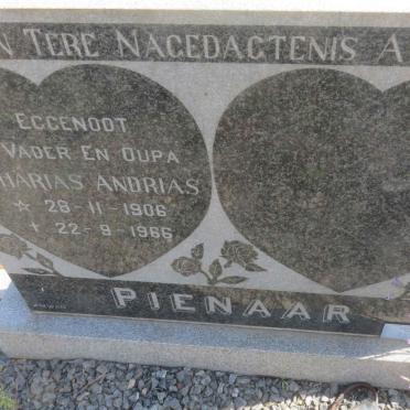 PIENAAR Zacharias Andrias 1906-1966 :: PIENAAR J.J. 1934-2100
