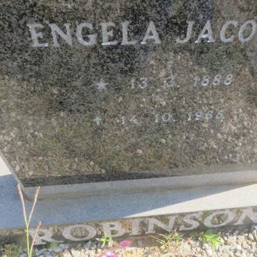 ROBINSON Engela Jacoba 1888-1965