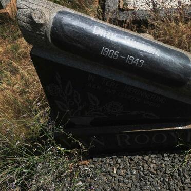 ROOYEN Dirk Willem, van 1905-1943