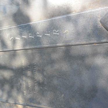 SLIPPERS Daniel Willem Adriaan 1941-2004 &amp; Susanna Carolina Frederika 1944- 