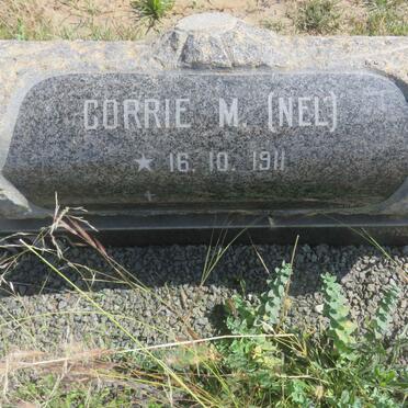 TALJAARD C.R. de Wet 1903-1978 &amp; Corrie M. NEL 1911-