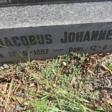 TALJAARD Jacobus Johannes 1897-1987 &amp; Maria Johanna M. MYBURGH 1903-1951