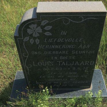 TALJAARD Louis 1963-1973