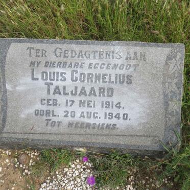 TALJAARD Louis Cornelius 1914-1940