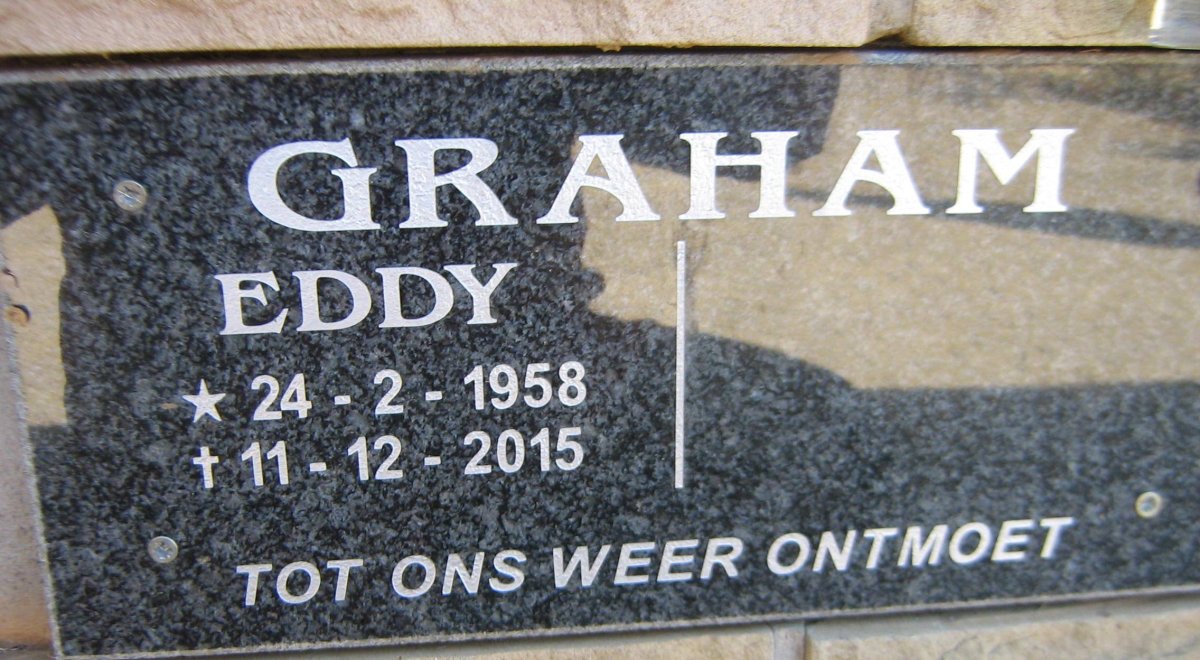 GRAHAM Eddy 1958-2015