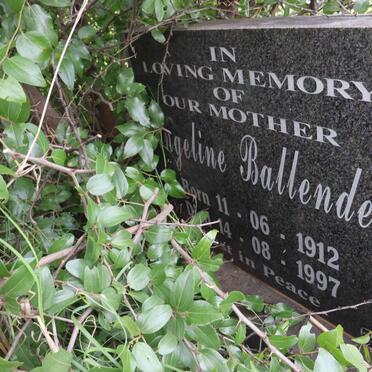 BALLENDEN Angeline 1912-1997