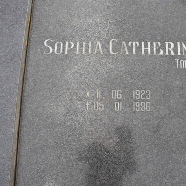 BURGER Christiaan Jacobus 1911-1996 &amp; Sophia Catherina 1923-1996