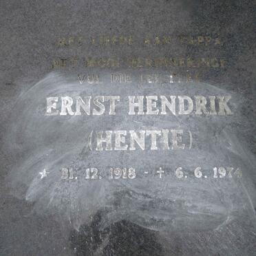 BILJON Ernst Hendrik, van 1918-1974-