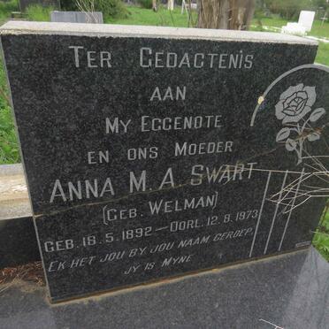 BRINK Johannes Mattheus 1890-1967 &amp; SWART Anna M.A. Formerly BRINK nee WELMAN 1892-1973