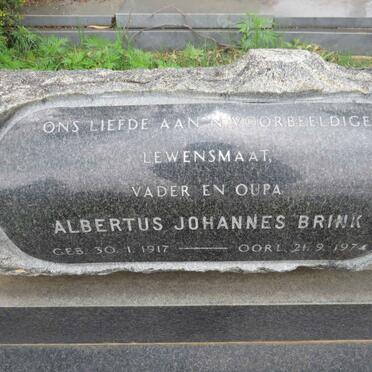 BRINK Albertus Johannes 1917-1974